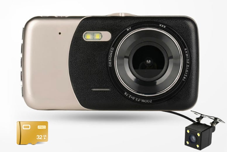 Front-&-Rear-Dash-Cam-with-optional-SD-Card-1