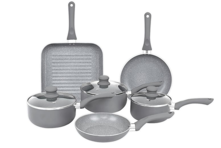 3, 5 or 8-Piece Cast Iron Cookware Set Deal - Wowcher