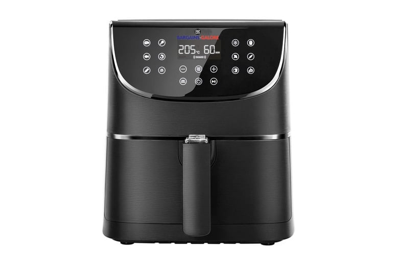 5.5L Oil-Free Air Fryer with 12 Presets Deal - Wowcher