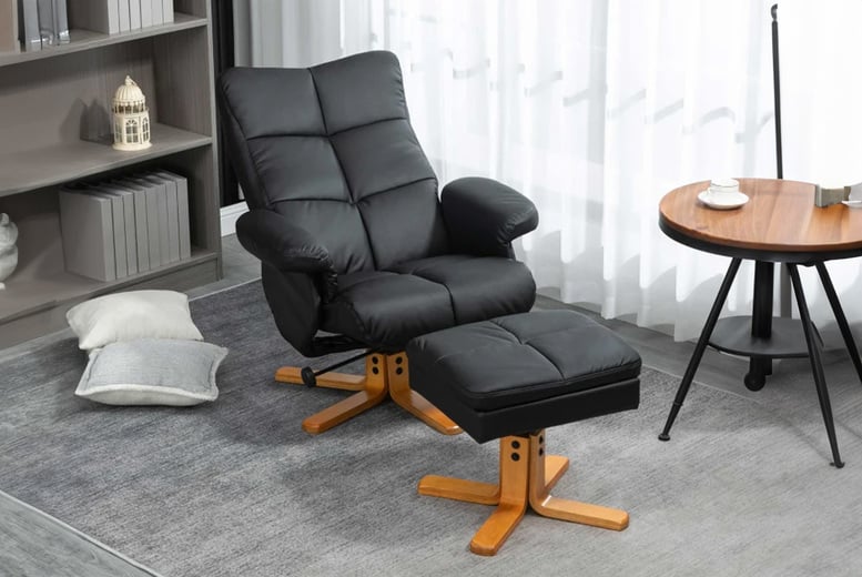 Homcom swivel store chair