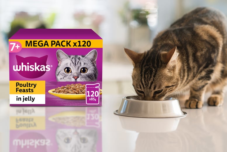 Whiskas top 120 pouches