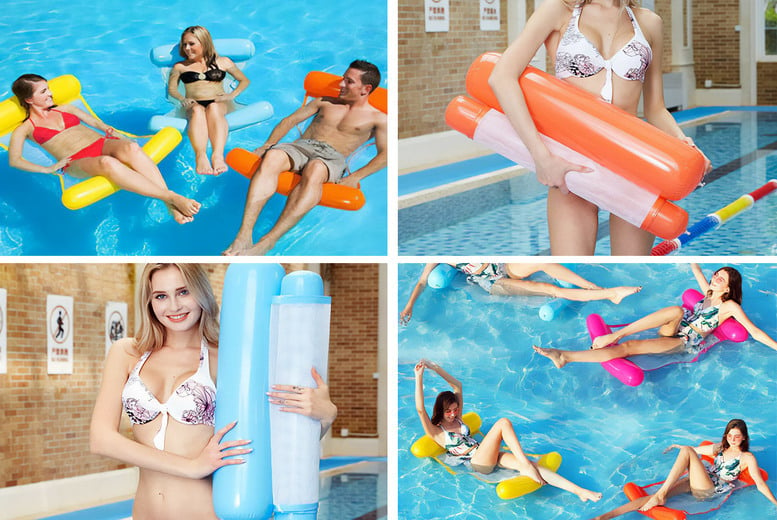 Floating Water Hammock Beach Pool Lounge Floats-1