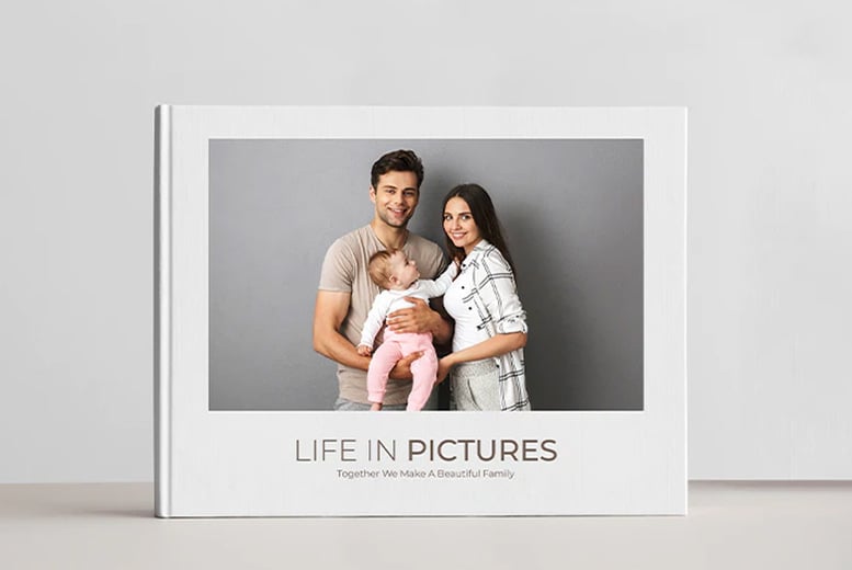 Leather Personalised Photobook Deal - Wowcher