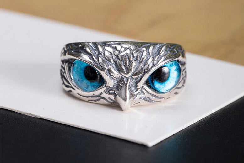 Owl 2025 silver ring