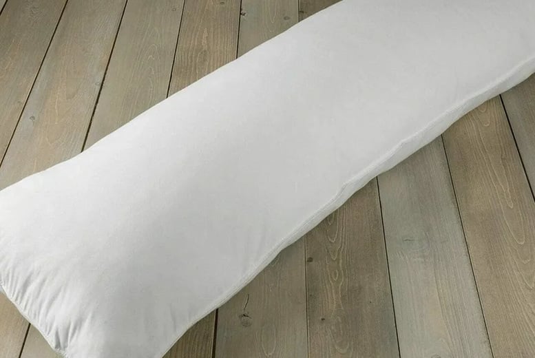 Long Bolster Pillow Body Neck Support Orthopaedic Cushion 3ft 4ft6 5ft All  Sizes 
