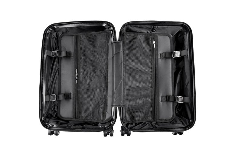 Personalised Medium Marble Suitcase Deal - Wowcher