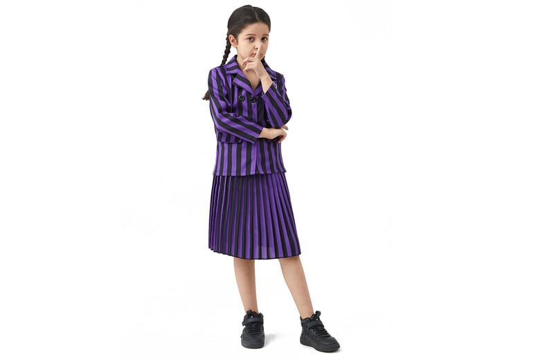 Wednesday-and-Enid-Inspired-Girls-Gothic-School-Costumes-5