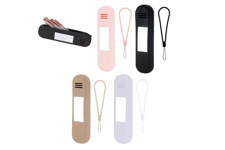 Portable-Silicone-Cosmetic-Brush-Case-with-Mirror-2
