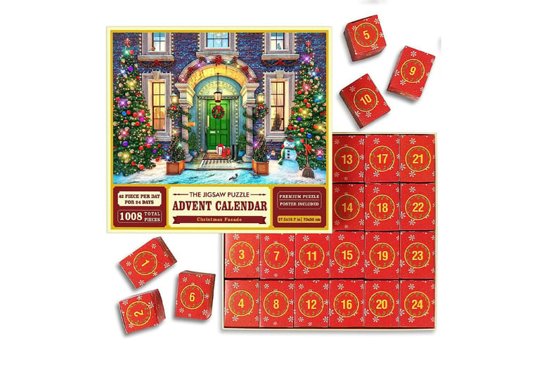 Christmas 1008-Piece Puzzle Advent Calendar Deal - National Deal - Wowcher