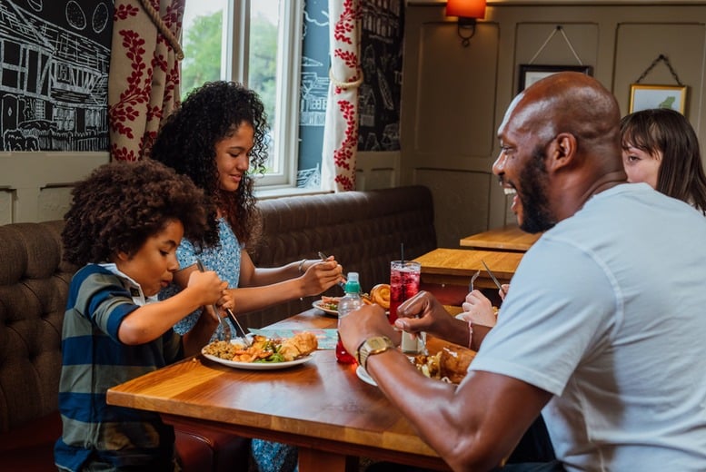 Two Course Dining for Two with Child Option - Toby Carvery