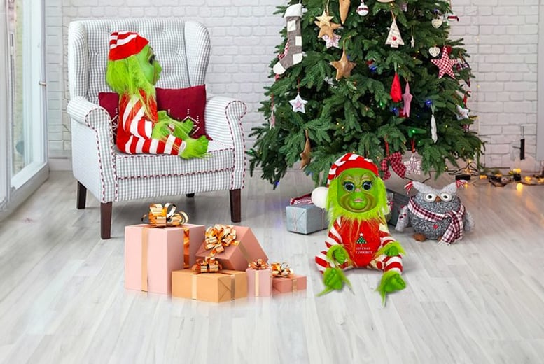 Matching Christmas Grinch-Inspired Pyjamas Offer - Wowcher