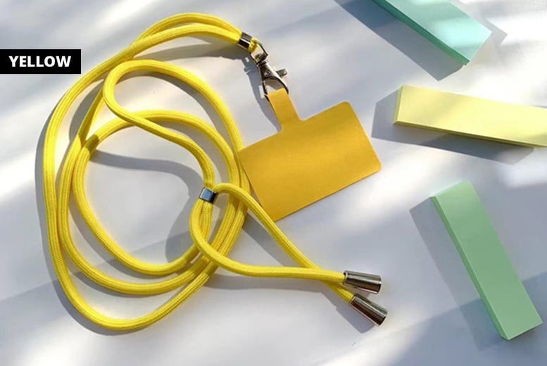 Adjustable-Phone-Neckstrap-yellow
