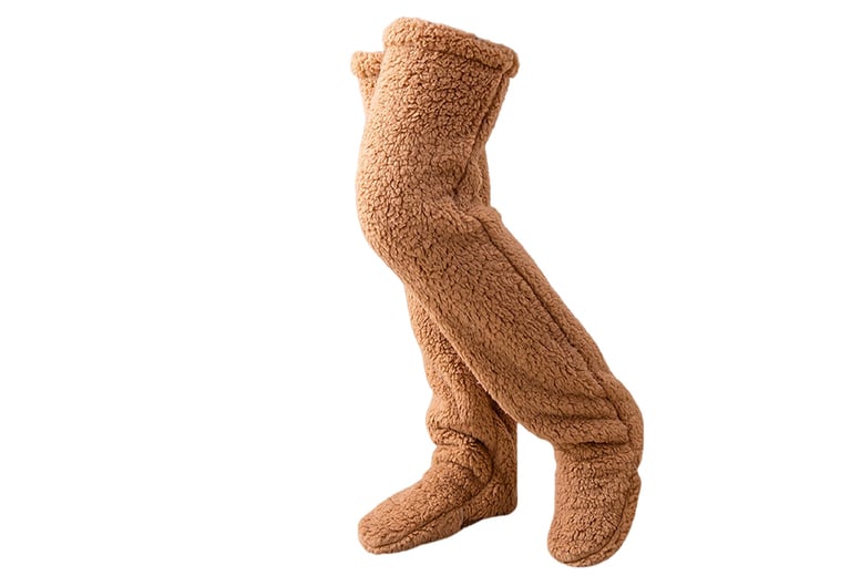 SnugglePaws-Fluffy-Teddy-Leg-Warmer-Socks-2