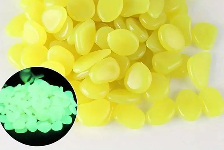 100-Pcs-Resin-Glow-in-The-Dark-Stones-Pebbles-yellow