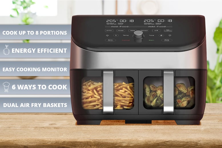 Introducing the spanking new Instant Vortex Plus Dual Air Fryer with C