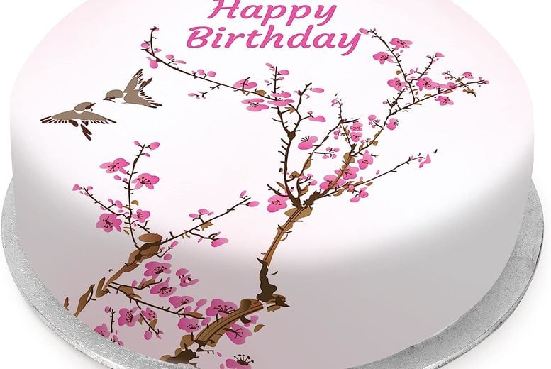 Birthday Blossoms Cake