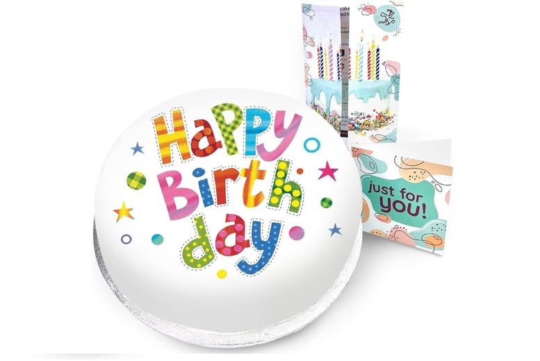 Victoria Sponge Birthday Cake