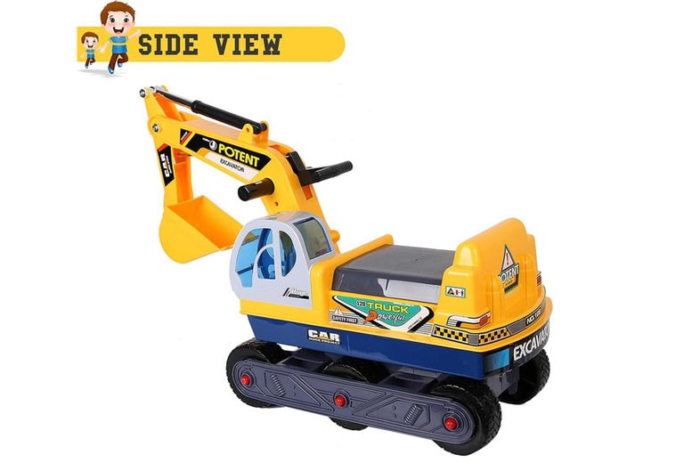 kids ride on excavator