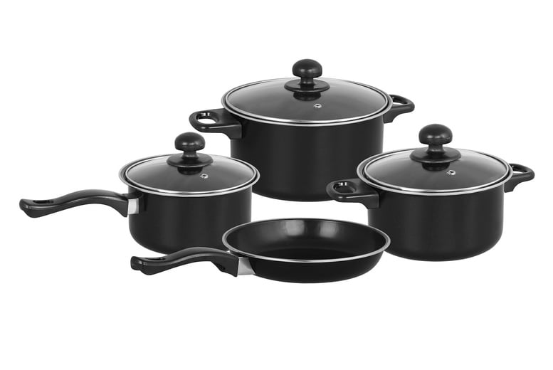 3, 5 or 8-Piece Cast Iron Cookware Set Deal - Wowcher