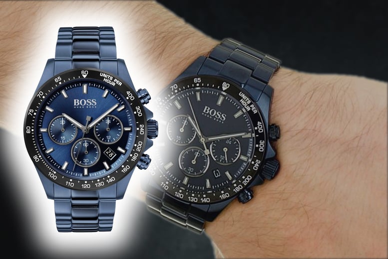 Men's Hugo Boss 1513758 Hero Wristwatch Offer - Wowcher