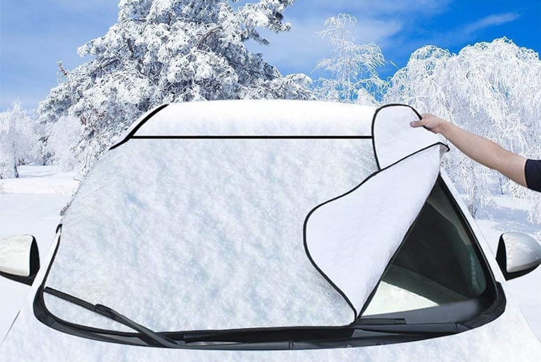 Car Windscreen Covers Frost for Winter, Magnetic Frost Protector