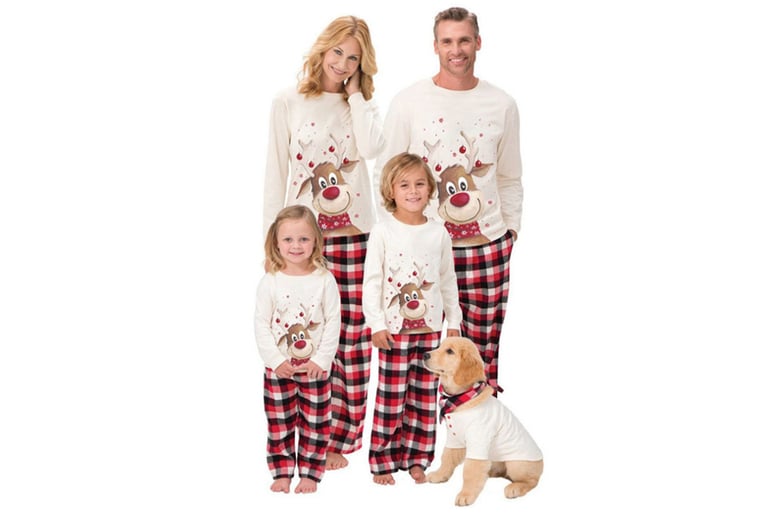 Matching Family Christmas Pyjamas Offer - Wowcher