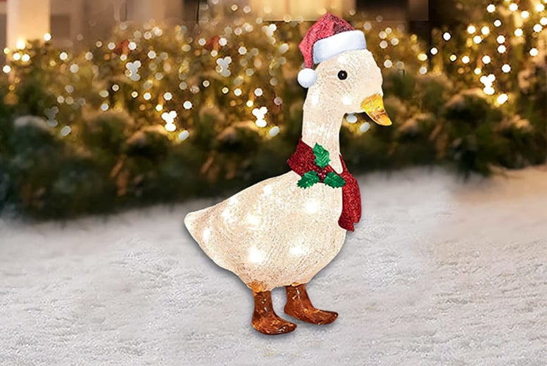 christmas duck yard decorations