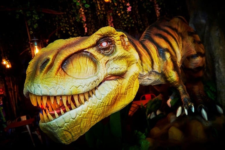 Jurassic Grill Dinosaur Themed Family Dining: 2 Courses & Drinks for 2, 3, 4 or 5