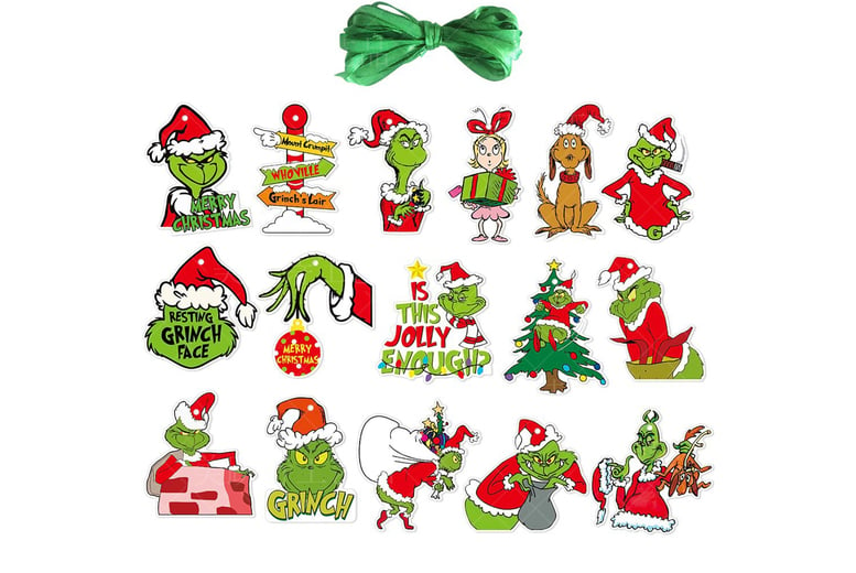 grinch cartoon christmas tree