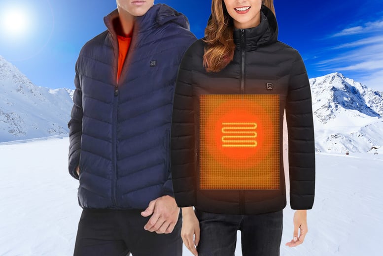 Battery heated hot sale golf jackets