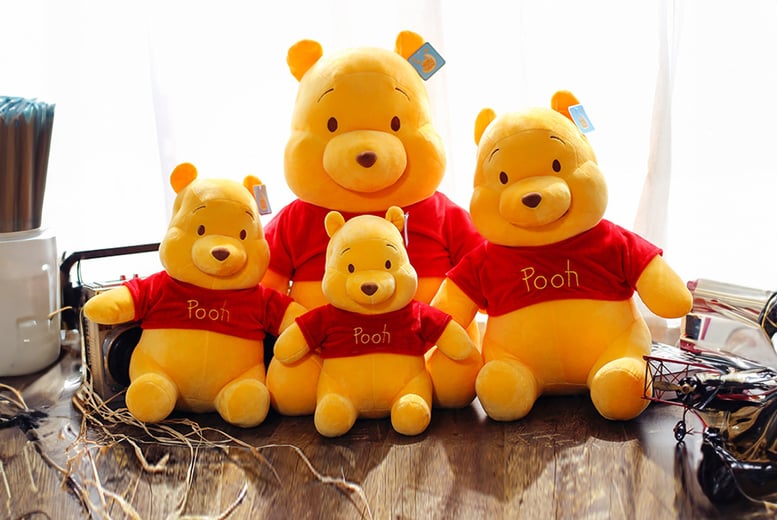 winnie the pooh and friends soft toys