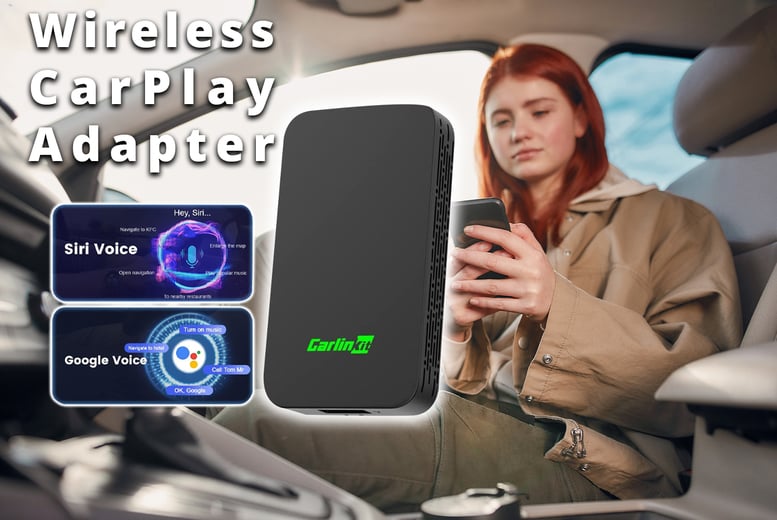 Wireless CarPlay Adapter Deal - Wowcher