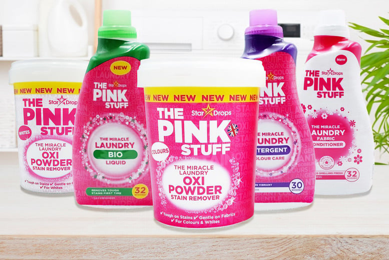 Stardrops The Pink Stuff Miracle Laundry Oxi Powder Stain Remover