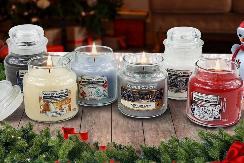 Candle Holiday Scents Christmas Set Deal - Wowcher