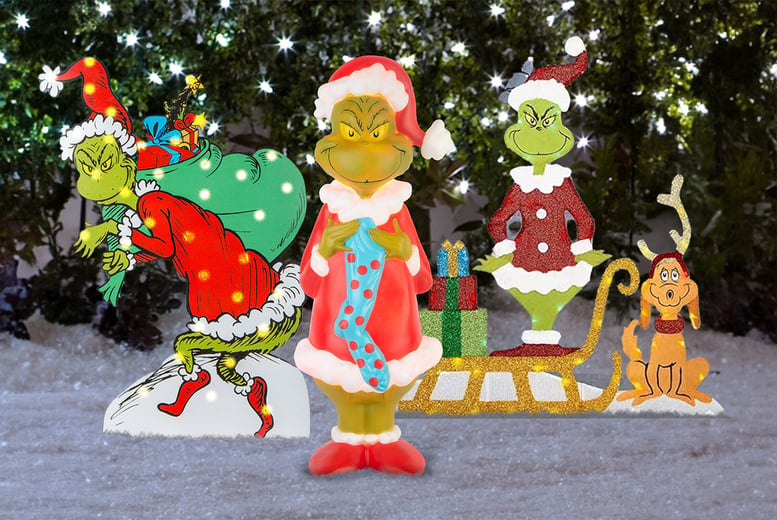 grinch christmas yard decorations