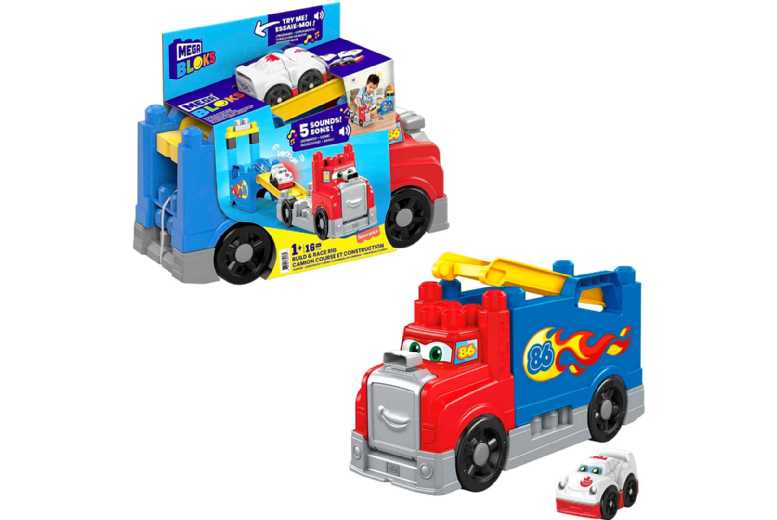 Mega bloks car sales garage