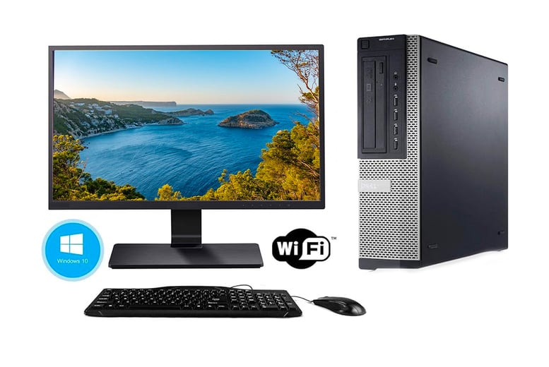 HP or Dell Gaming PC i3 or i5 Bundle Deal - Wowcher