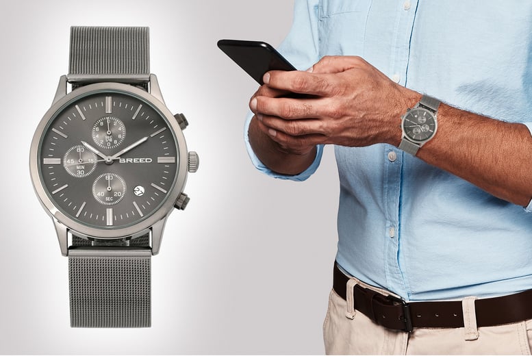 Breed Men s Espinosa Watch Offer LivingSocial