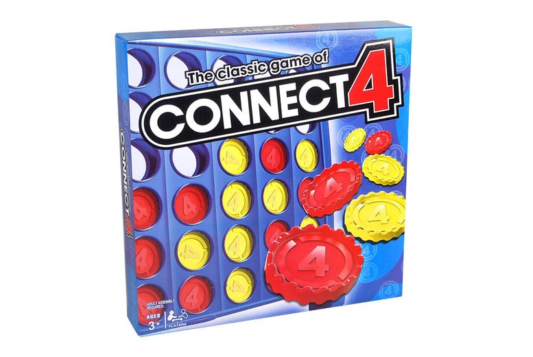 Connect 4 Strategy Board Game for Kids Deal - Wowcher