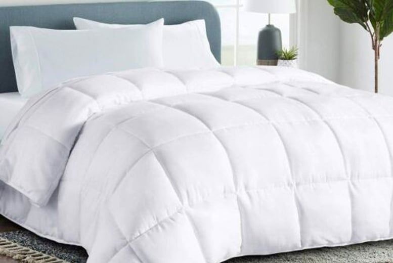 Feather on sale bed comforter