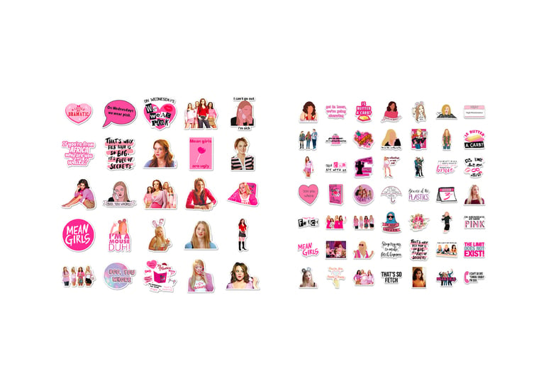 Mean Girls Sticker Pack | Sticker