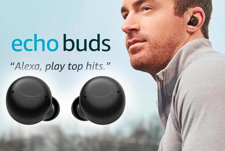 Alexa Echo Buds 2nd Gen Wireless Earphones Offer LivingSocial