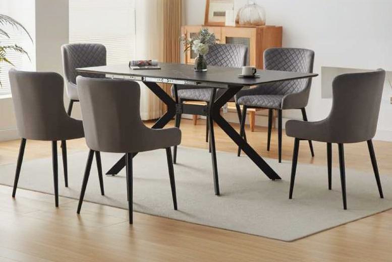 Dining table and chairs wowcher hot sale