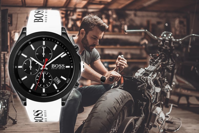 Men\'s Emporio Armani Watch - Black or White Designs! - LivingSocial