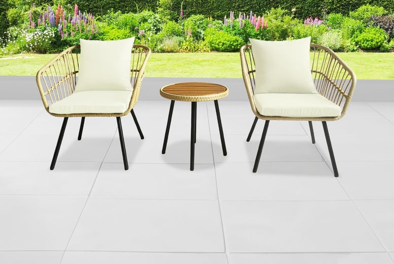 Bistro style deals outdoor furniture