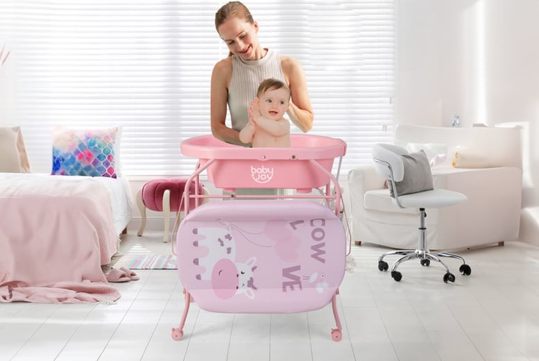 2 in 1 Baby Change Table with Bathtub and Changing Station Offer