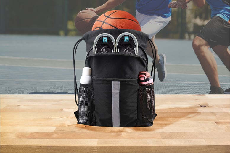 Backpack with shoe cheap holder