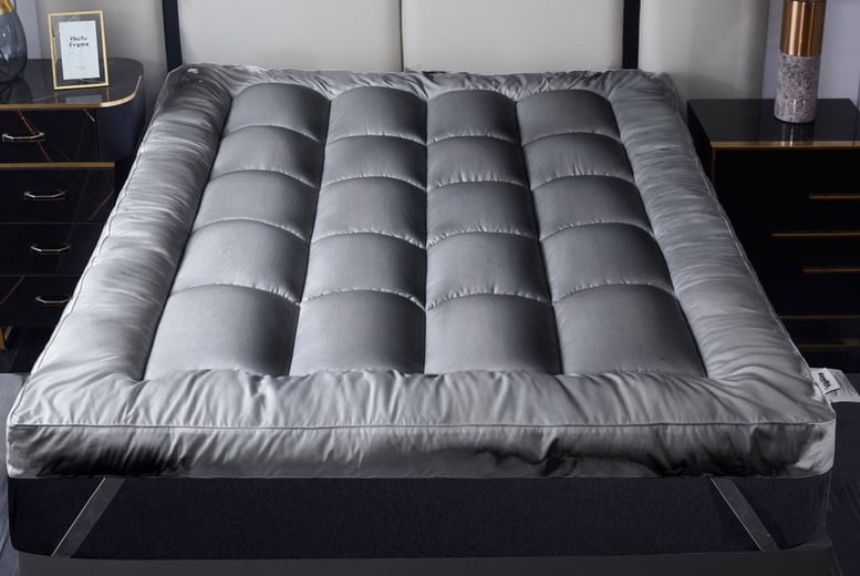 Grey-10cm-luxury-Bounce-mattress-topper-1