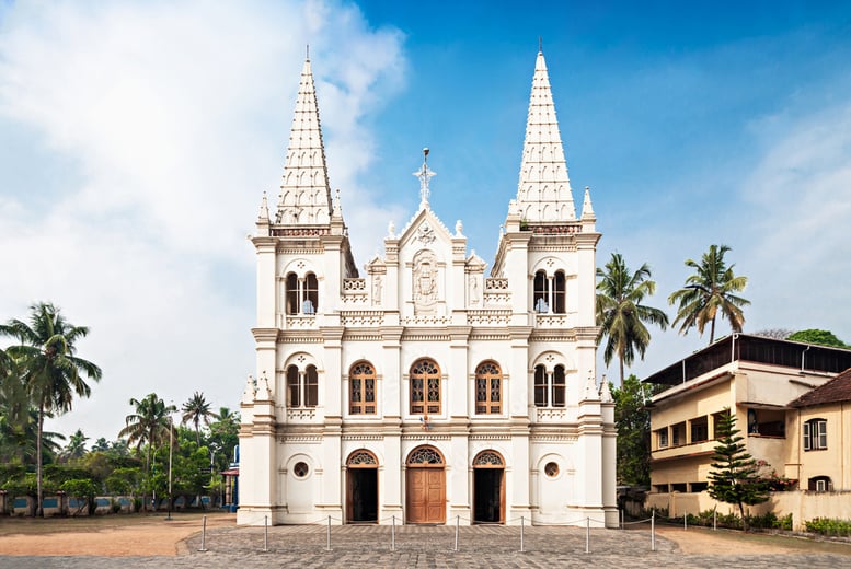 Santa Cruz Basilica in Cochin, Kerala