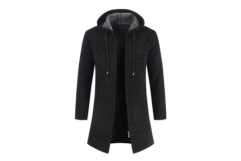 Cardigan hot sale trench coat